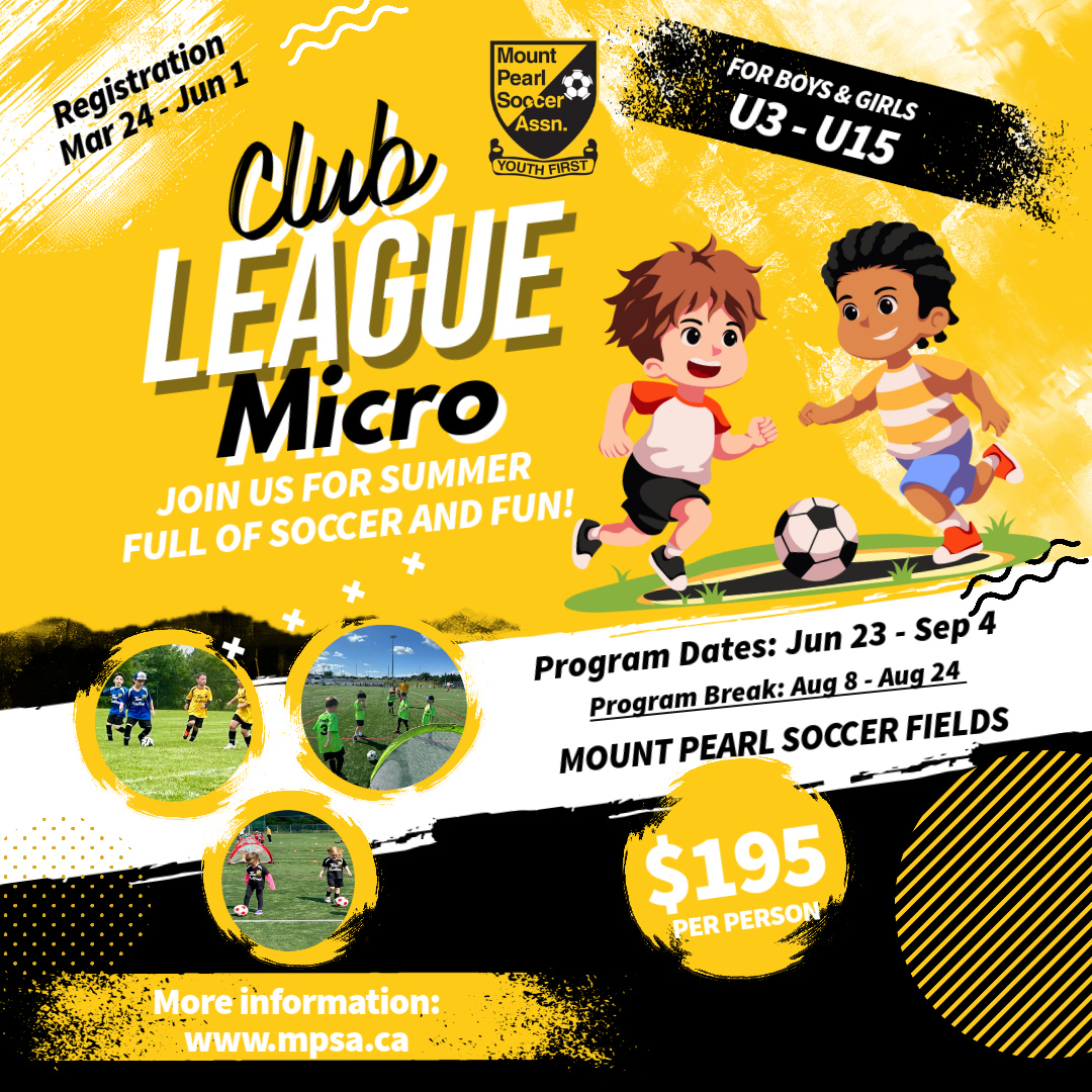 Mount Pearl Soccer Association : Website by RAMP InterActive